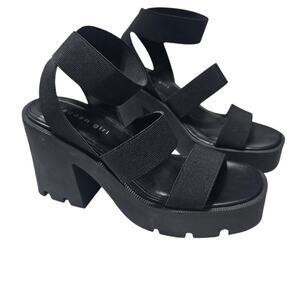 MADDEN GIRL Temple Lug Sole City Sandal Size 7.5